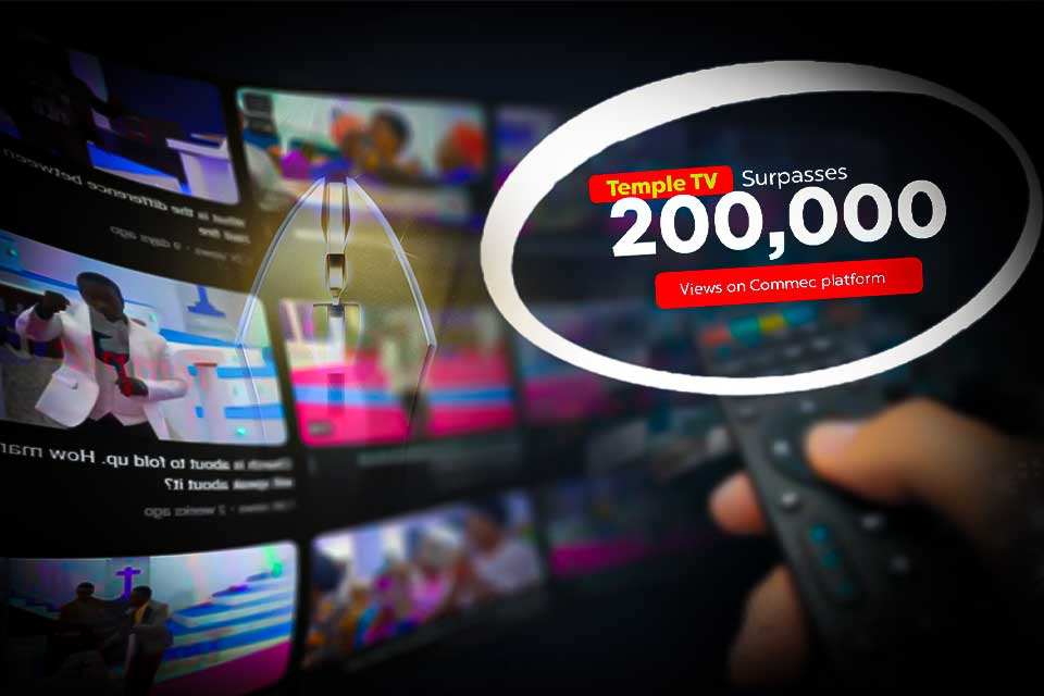 Temple TV Surpasses 200,000 Views on Commec platform!